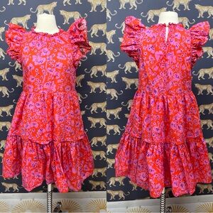 Caballero Tier Floral Dress